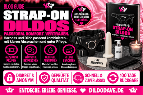 Anwendung von Strap-On Dildos
