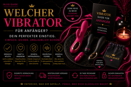 Welcher Vibrator für Anfänger? – Die 10 besten Einsteigermodelle