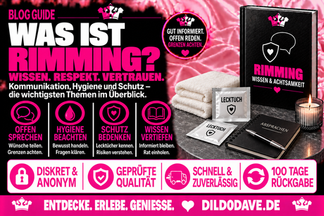 Rimming (Anilingus) – Der ultimative Guide: Technik, Hygiene & Safer Sex