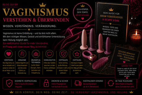 Vaginismus – Was es ist und wie Sextoys helfen können