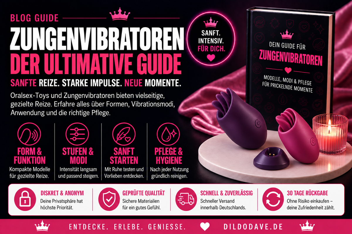 Oralsex-Toys & Zungenvibratoren – Was sie können und was nicht