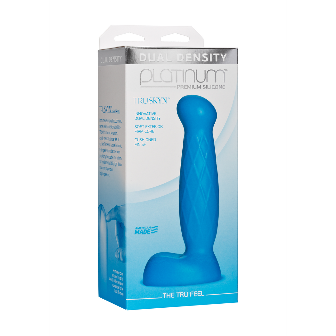 Realistischer Dildo Tru Feel Blau 14,5 x Ø 3,8 cm