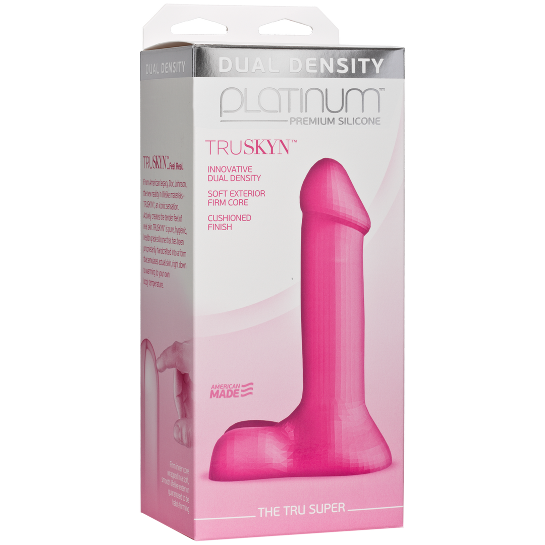 Dildo Tru Super Pink 18 cm