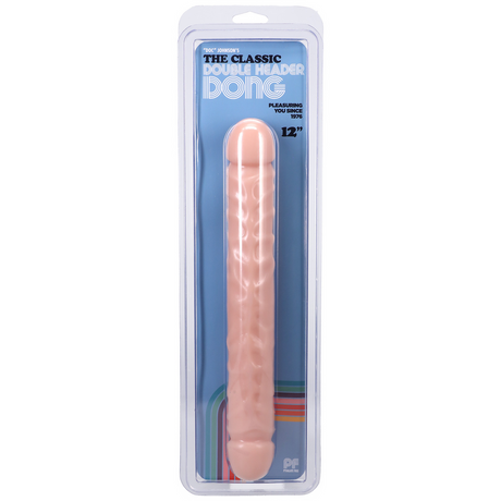 Dildo Jr. mit Doppelenden geädert Hautfarbe 30,2 x Ø 4,1 cm
