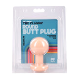Analplug Classic rund mittel Vanille 8,9 x Ø 6,1 cm