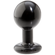 Analplug Classic rund mittel Schwarz 9,1 x Ø 5,6 cm