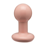 Analplug Classic rund 3-teiliges Set Vanille 7,6 x Ø 4,8 cm