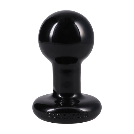 Analplug Classic rund 3-teiliges Set Schwarz 7,6 x Ø 4,8 cm