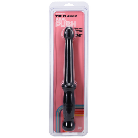 Dildo Anal Push Schwarz 17,8 x Ø 2,9 cm