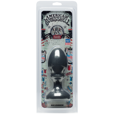 Analplug Little Boy Grau 13 x Ø 5,6 cm