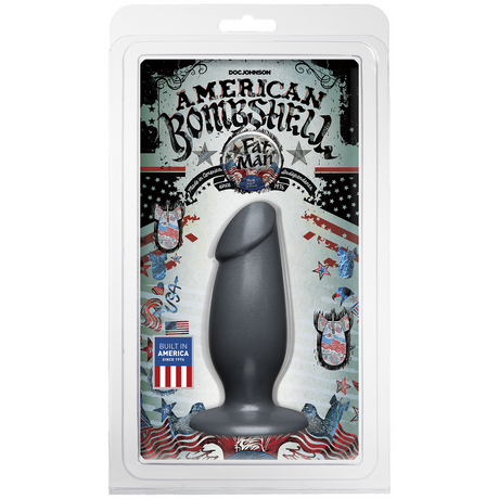 Analplug Fat Man Grau 16,3 x Ø 5,8 cm