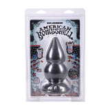 Analplug Double Payload Gun Metal 13,5 x Ø 6,6 cm