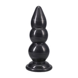 Analplug Triple Payload Gun Metal 19,6 x Ø 7,6 cm