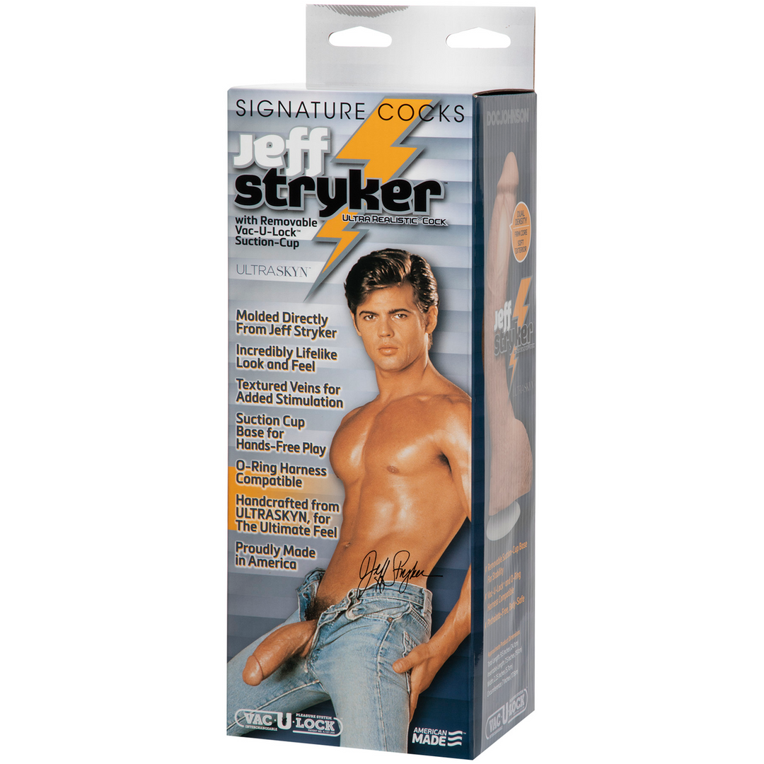 Realistischer Dildo Jeff Stryker Hautfarbe 18,5 x Ø 5,3 cm