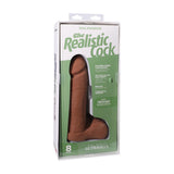 Dildo realistisch mit Hoden und Saugfuß Karamell 19,1 x Ø 5,1 cm