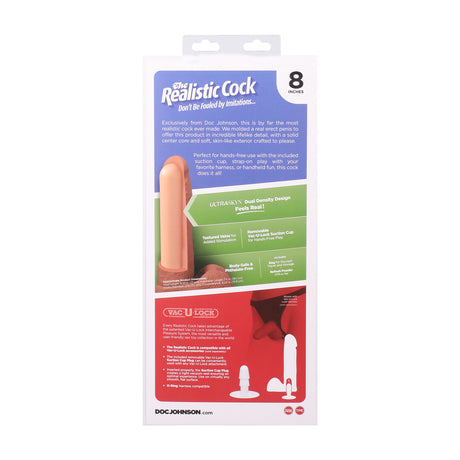 Dildo realistisch mit Hoden und Saugfuß Karamell 19,1 x Ø 5,1 cm