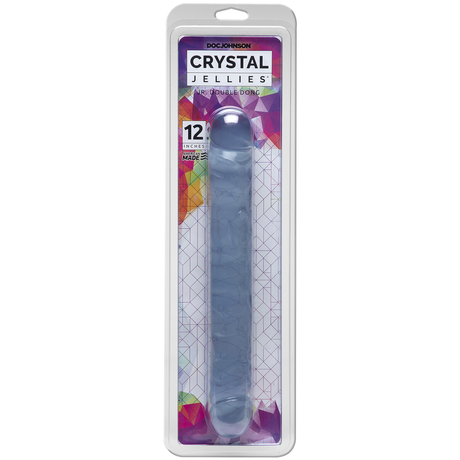 Dildo Jr. doppelendig Durchsichtig 30,2 x Ø 4,1 cm