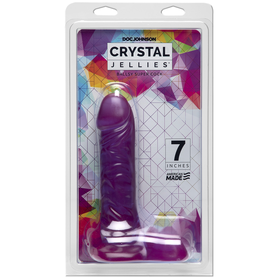 Dildo Ballsy Super Violett 17,5 x Ø 4,6 cm