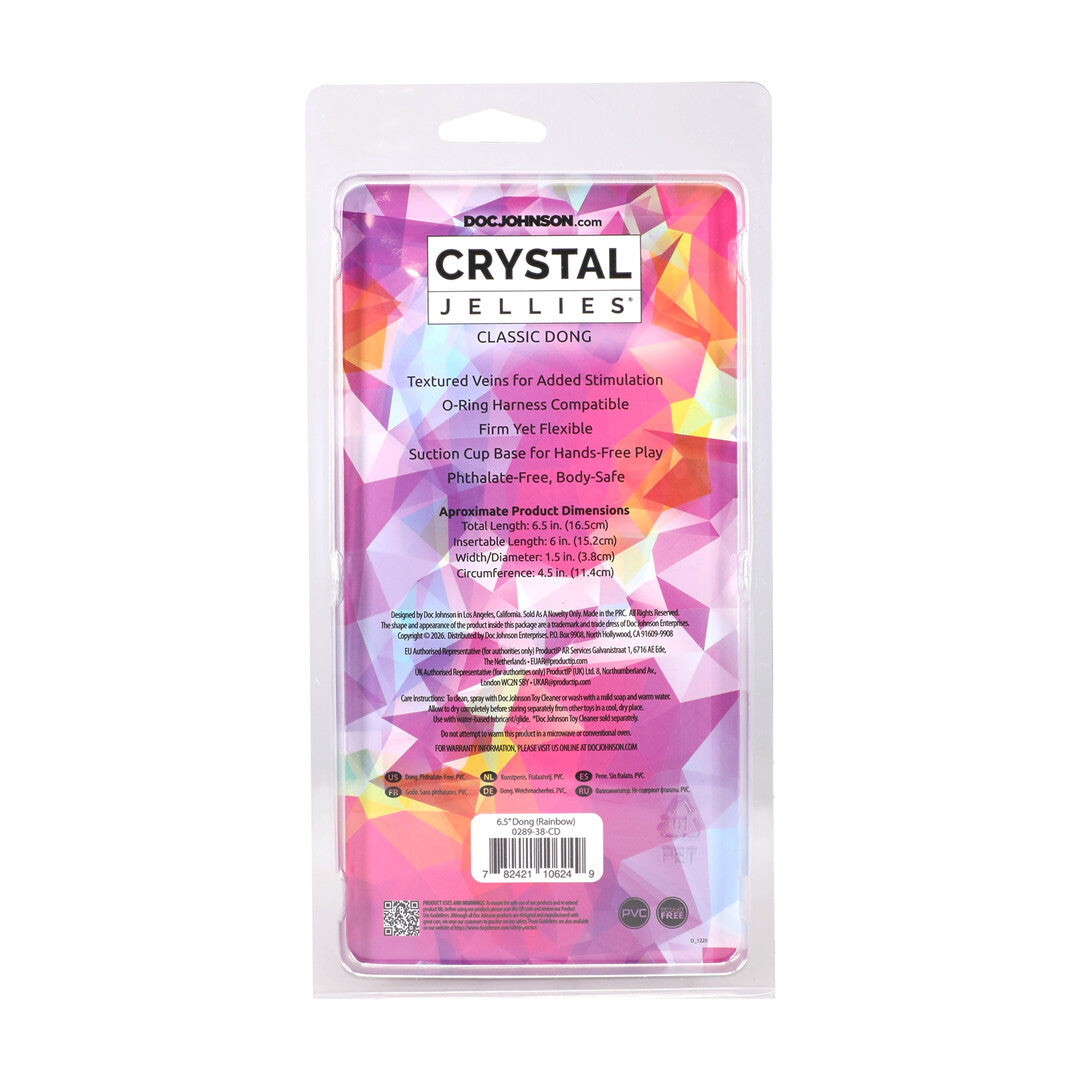 Dildo Classic Regenbogen 14,7 x Ø 3,8 cm