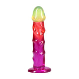 Dildo Classic Regenbogen 17,8 x Ø 4 cm