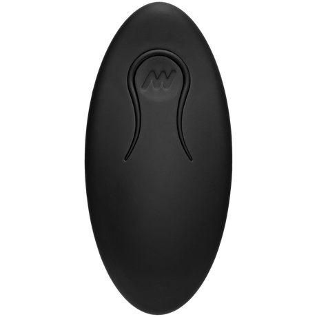 Analplug Vibe Silikon mit Fernbedienung Schwarz 10,7 x Ø 3,6 cm – Ansicht 3