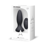 Analplug Vibe Silikon mit Fernbedienung Schwarz 10,7 x Ø 3,6 cm