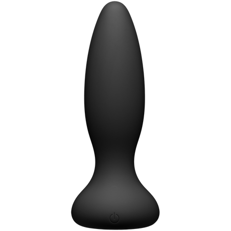 Analplug Vibe Silikon mit Fernbedienung Schwarz 10,7 x Ø 3,6 cm