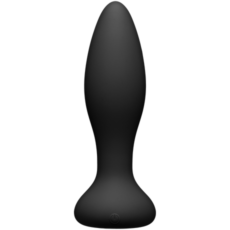 Analplug Vibe Silikon mit Fernbedienung Schwarz 11,7 x Ø 3,8 cm