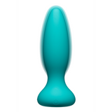 Analplug Vibe Silikon mit Fernbedienung Grün 11,7 x Ø 3,8 cm