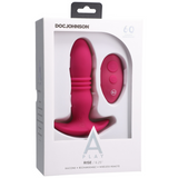 Analplug Rise Silikon mit Fernbedienung Pink 14 x Ø 3,6 cm