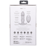 Analplug Rise Silikon mit Fernbedienung Pink 14 x Ø 3,6 cm