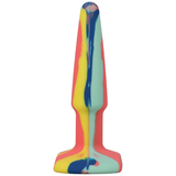 Analplug Groovy Silikon Multicolor 10 cm