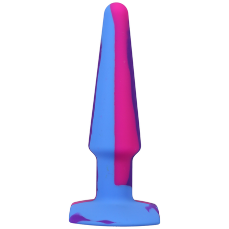 Analplug Groovy Silikon Multicolor 12 cm Modell 2
