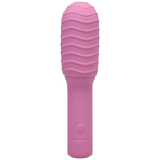 Vibrator Elite Mini mit wechselbarem Aufsatz Pink 12,5 x Ø 2,5 cm