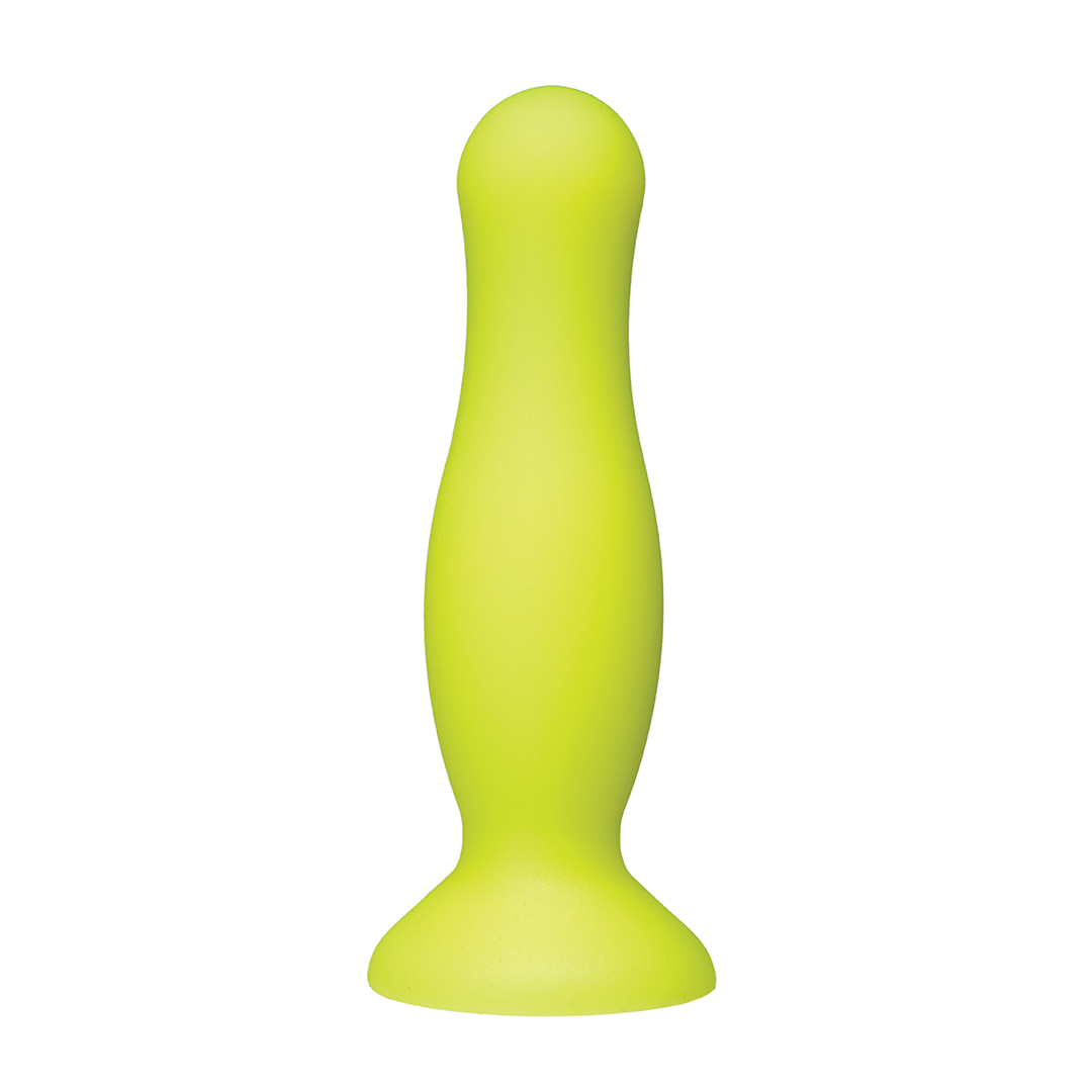 Analplug Mode Silikon Gelb 11,4 x Ø 3,8 cm