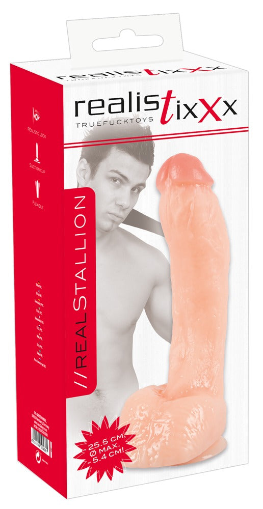Realistixxx Real Stallion Naturdildo Verpackung
