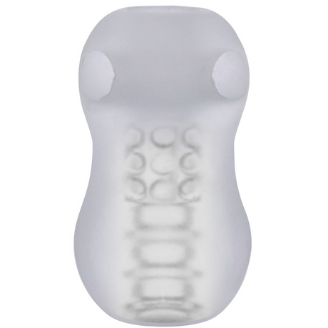 Masturbator-Sleeve Helping Head Pro mit Vibration Durchsichtig 7,6 cm