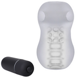 Masturbator-Sleeve Helping Head Pro mit Vibration Durchsichtig 7,6 cm