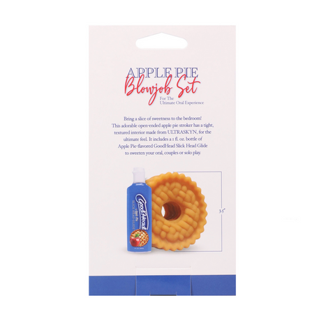 Blowjob-Set Apple Pie Vanille 5,1 x Ø 8,9 cm