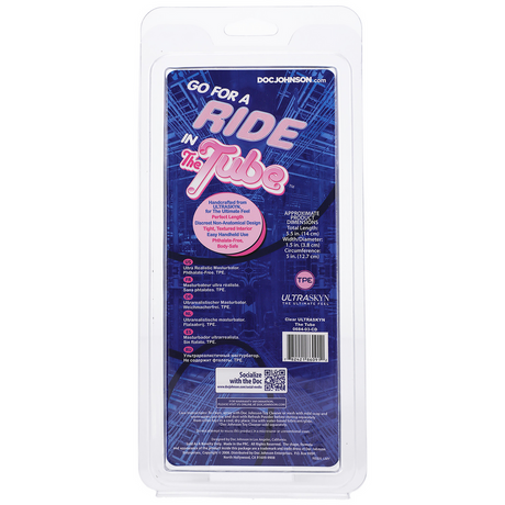 Masturbator Tube Weiß 14 x Ø 3,6 cm