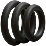 Penisring-Set dick Schwarz Ø 5,1 cm