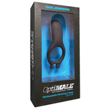 Penisring mit Vibration und Akku Schwarz 11,2 x Ø 4,6 cm