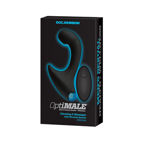 Prostata-Vibrator mit Fernbedienung Schwarz 8,9 x Ø 3,2 cm