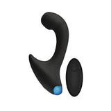 Prostata-Vibrator mit Fernbedienung Schwarz 8,9 x Ø 3,2 cm
