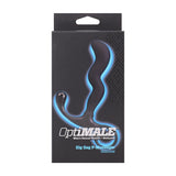 Prostata-Stimulator Silikon Zickzack Schwarz 10,2 x Ø 2 cm
