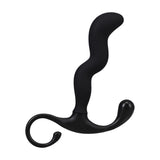 Prostata-Stimulator Silikon Zickzack Schwarz 10,2 x Ø 2 cm