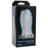 Masturbator mit Massageperlen und Vibration Weiß 12,2 x Ø 5,8 cm