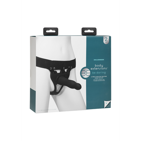 Harness Daring Silikon Schwarz 17,5 x Ø 4,5 cm – Ansicht 2