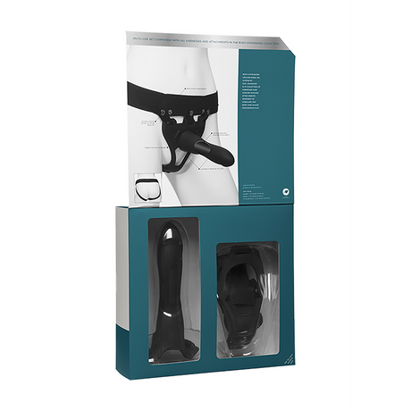 Harness Strong Silikon Schwarz 19 x Ø 4,5 cm – Ansicht 3