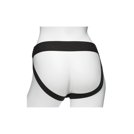 Harness Naughty Silikon Schwarz 20 x Ø 4,5 cm – Ansicht 4